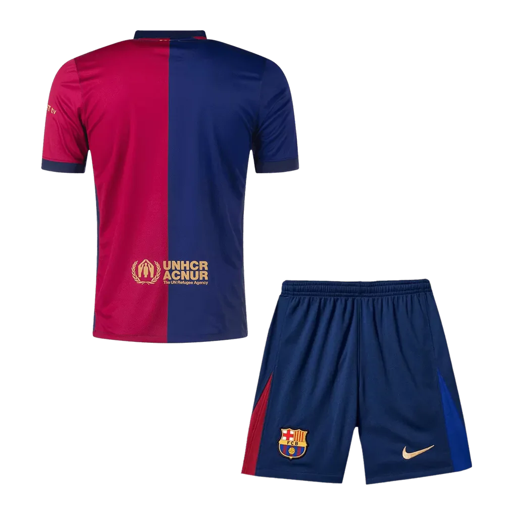 Barcelona Home Kit 2024/25 - Jersey + Shorts