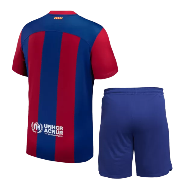 Barcelona Home Kit 2023/24 - (Jersey + Shorts)