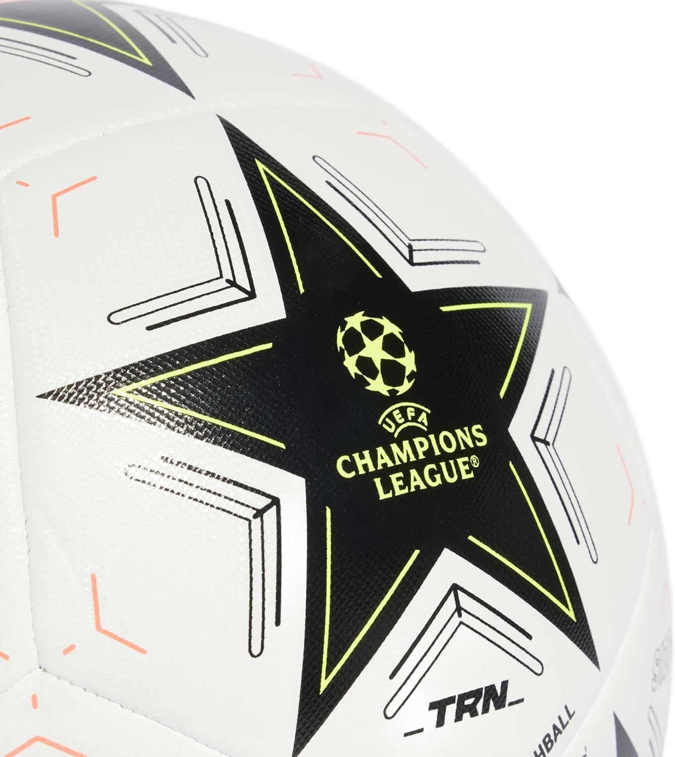 adidas UEFA Champions League Training Ball - Official Match Design, Soft and Durable, Butyl Bladder, Size 3-5