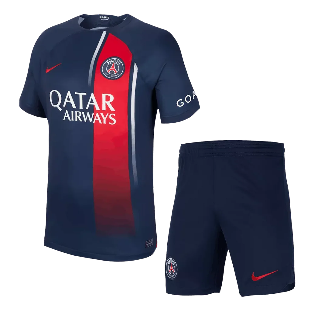 Psg Home 2023/24- Kit (Jersey+Shorts)