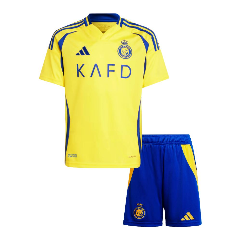 Al Nassr FC 2023/24 Stadium Home Men's & Kids -FIT Soccer Jersey
