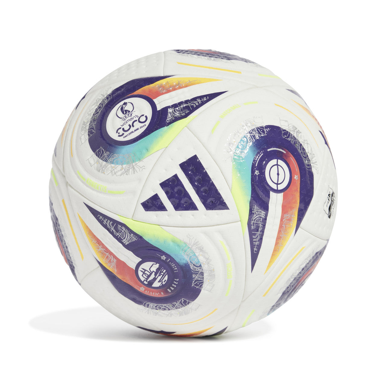 Adidas UEFA WOMENS EURO Switzerland 25 MINI BALL WHITE