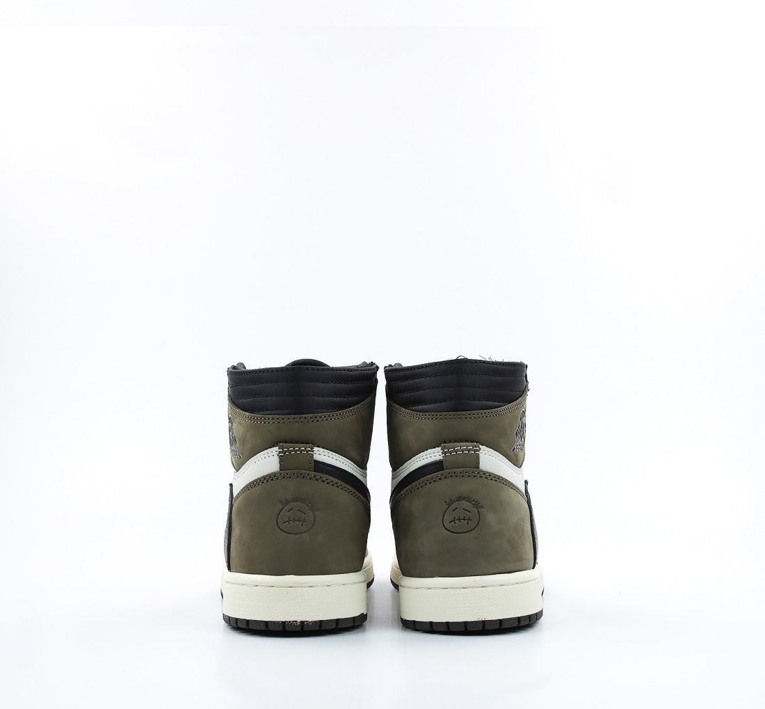 Air Jordan 1 Retro High OG x Travis Scott Mocha (Dot Perfect)