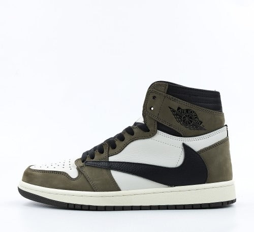 Air Jordan 1 Retro High OG x Travis Scott Mocha (Dot Perfect)