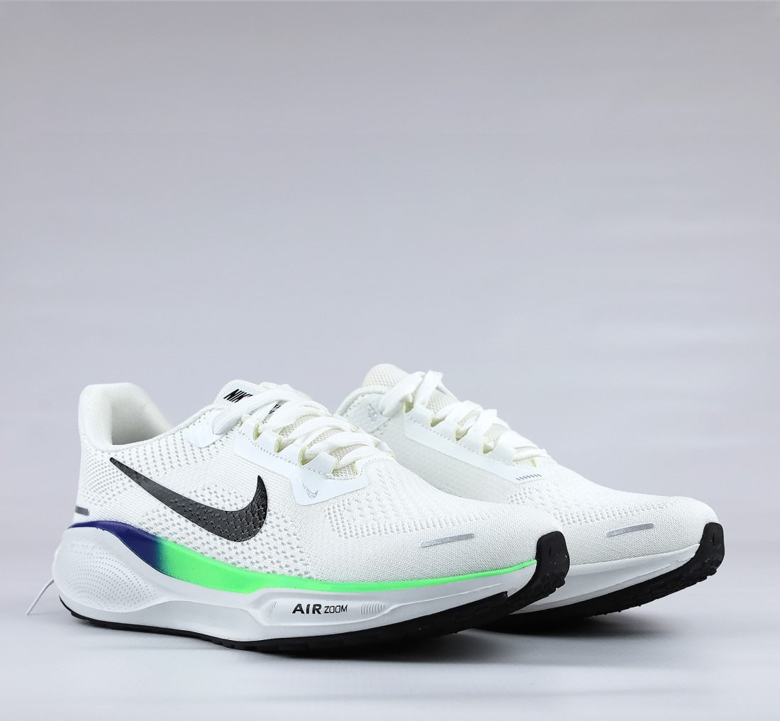 Air Zoom Pegasus 41 Volt Triple White Black Swoosh