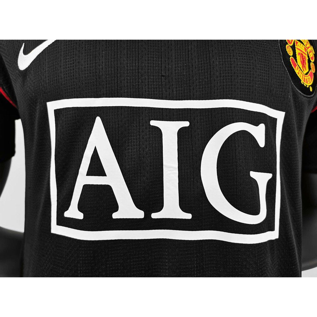 2007-08 Manchester United Away Fullsleeves Jersey - Retro