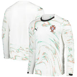 Puma Cristiano Ronaldo Portugal 2025 Away Authentic Long-Sleeve Jersey and shorts