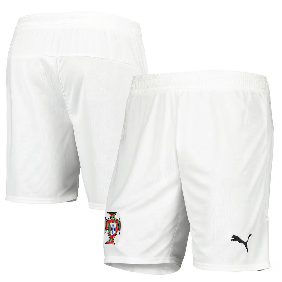 Puma Cristiano Ronaldo Portugal 2025 Away Authentic Long-Sleeve Jersey and shorts