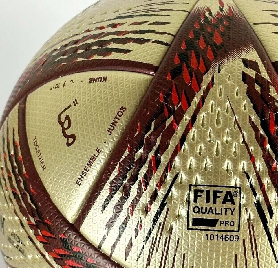 AL RIHLA World Cup ball 2022 League Soccer Ball, Pro Football, World Cup 2022, 2023 Sialkot Football ball