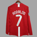 Retro Manchester United Champions League Final Kids Kit 07/08