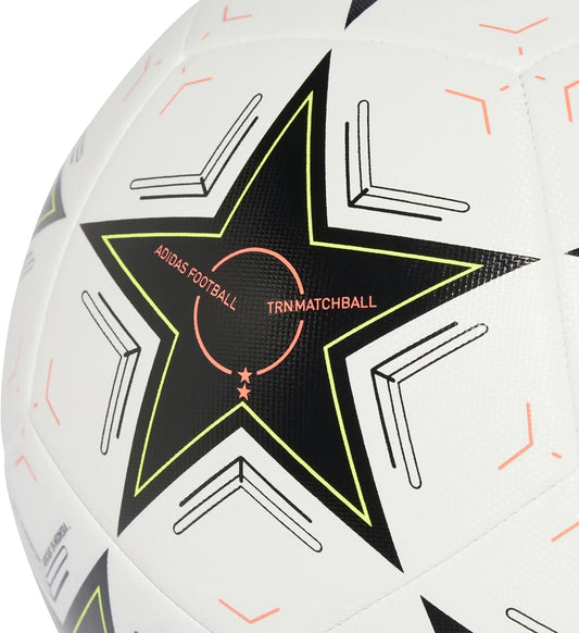 adidas UEFA Champions League Training Ball - Official Match Design, Soft and Durable, Butyl Bladder, Size 3-5