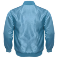 Sky Blue Satin Baseball Jacket Varsity Jacket Letterman Team Varsity Jacket