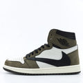 Air Jordan 1 Retro High OG x Travis Scott Mocha (Dot Perfect)