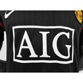 2007-08 Manchester United Away Fullsleeves Jersey - Retro