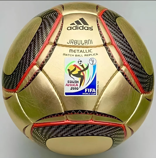 JABULANI Metallic Golden World Cup 2010 Ball Soccer Football