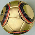 JABULANI Metallic Golden World Cup 2010 Ball Soccer Football