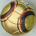 JABULANI Metallic Golden World Cup 2010 Ball Soccer Football