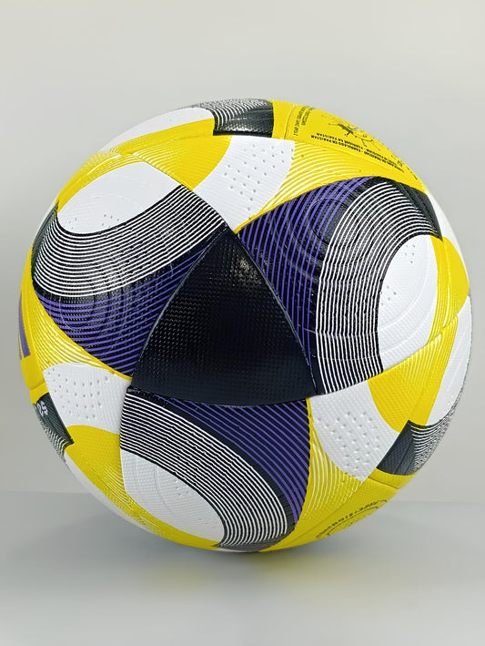 Adidas Conext 25 Official Match Ball – FIFA Quality Pro – Yellow/Black/Purple